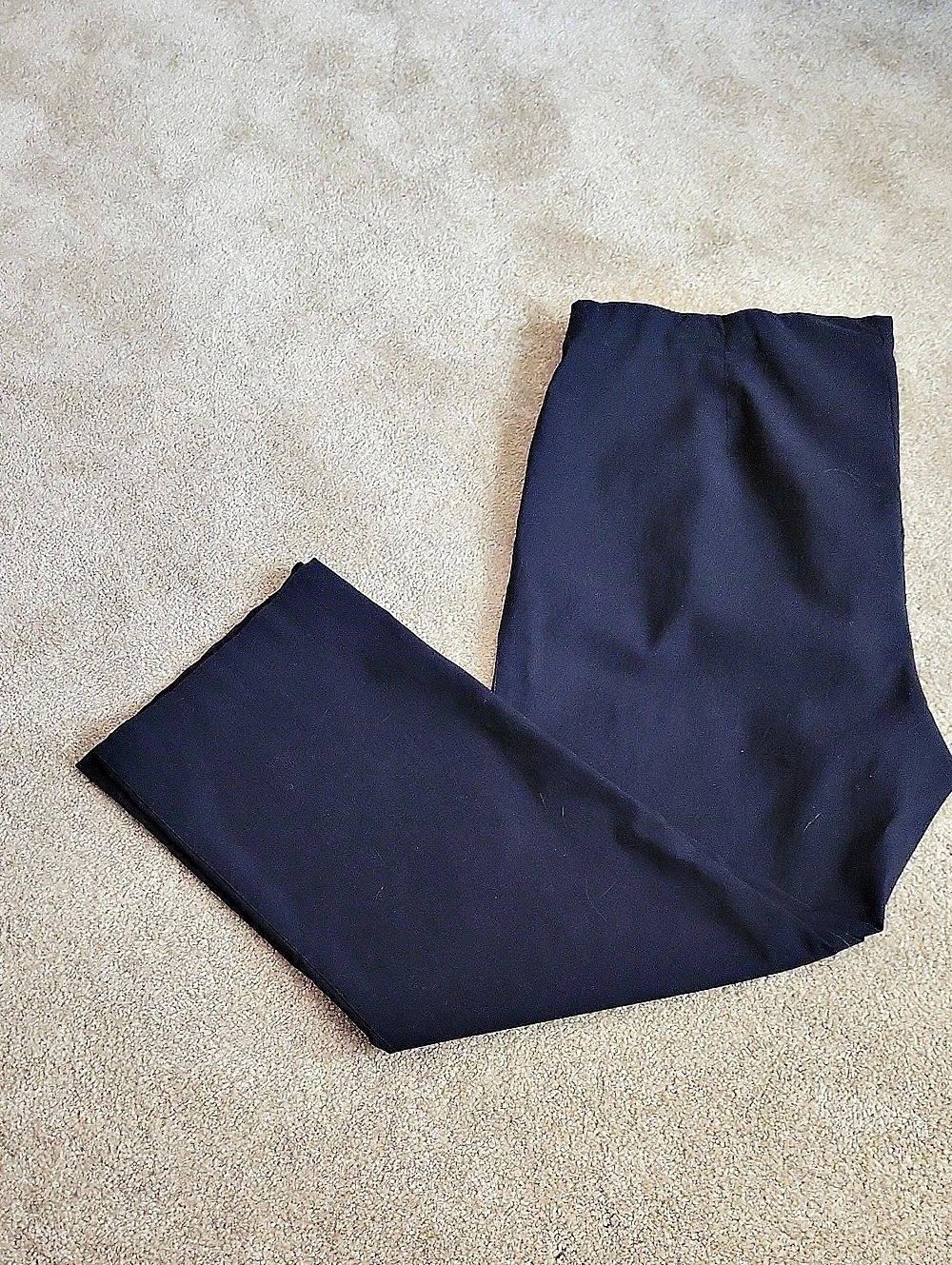 Ulla Popken Women's Black Stretchy Pull-on Pants - Size 26, NWOT.